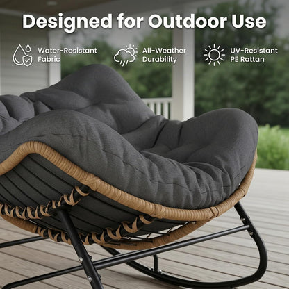 2026 Cloud-Comfort™ Rocking Papasan Chair - Anniversary Limited Edition